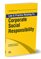 Law & Practice Relating To Corporate Social Responsibility book by Ankur Srivastava,Shruti Srivastava
